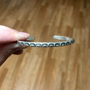 SOLD Sterling Silver Cuff